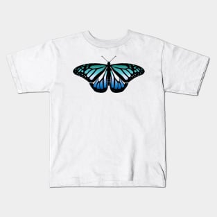 Gay Man Pride Butterfly Kids T-Shirt